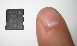 Sony M2 memory card