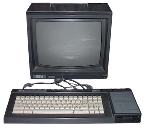 Amstrad CPC 6128 and monitor